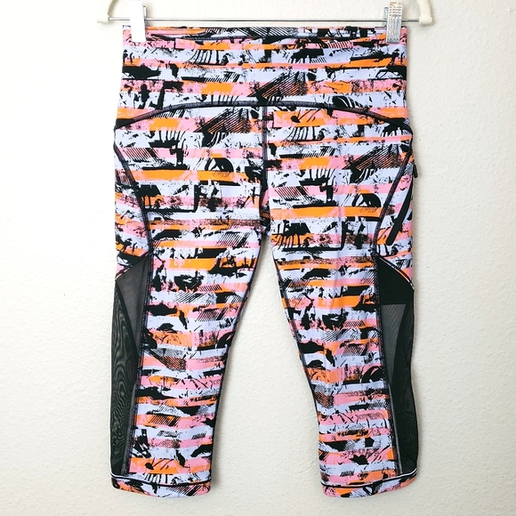 New! LULULEMON Sun Runner Crop 17" - Picture 1 of 9